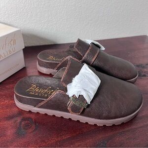 Blowfish Malibu Sienna Dark Brown Casual Clogs